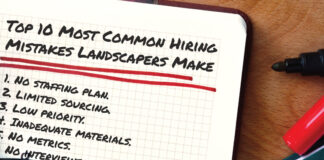 Top 10 Most Common Hiring Mistakes Landscapers Make