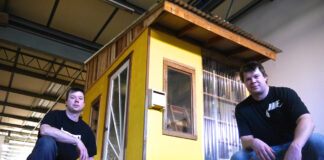Deek and Dustin Diedricksen of Tiny House Builders SOURCE: Marketplace Events