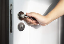 closing door