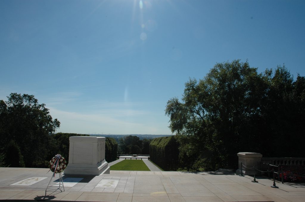 A wreath dedicated by the NALP was presented at the Tomb of the Unknown Soldier. PHOTO: Danielle Lanning