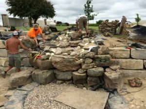 PHOTO: Grindstone Hardscapes and Graczyk Lawn & Landscape