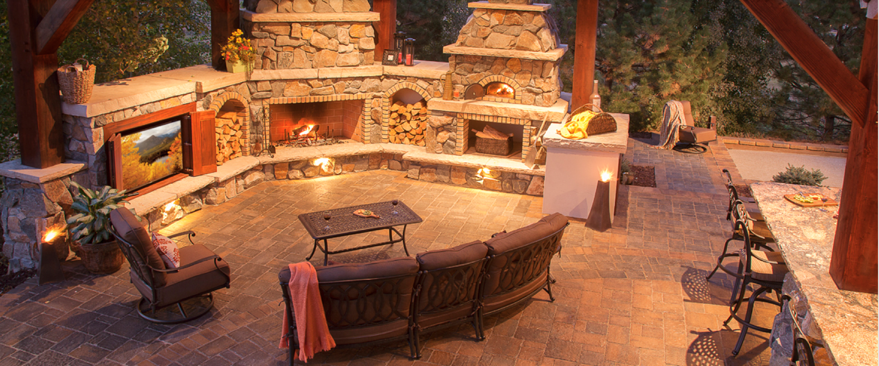 Hardscape Fireplace and Pizza Oven, Colorado