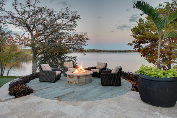 Lake Minnetonka, Mom's Landscape & Design, Fire Pit