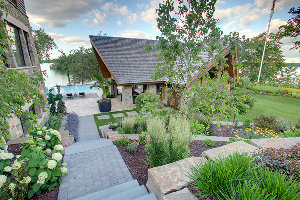 Lake Minnetonka, Mom's Landscape & Design, Terrace Lake View