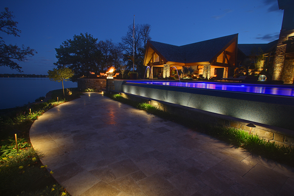 Lake Minnetonka, Mom's Landscape & Design, Lighting