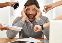 Overwhelmed Workplace Communication