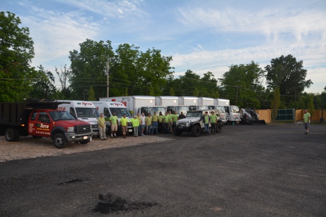 Jeep and Crew at Terra Lawn Care