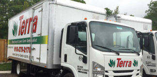 Terra Lawn Care Specialists Truck