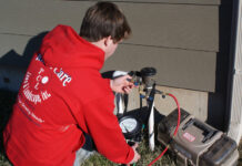 crew member from Tendercare Lawn and Landscape, Inc.