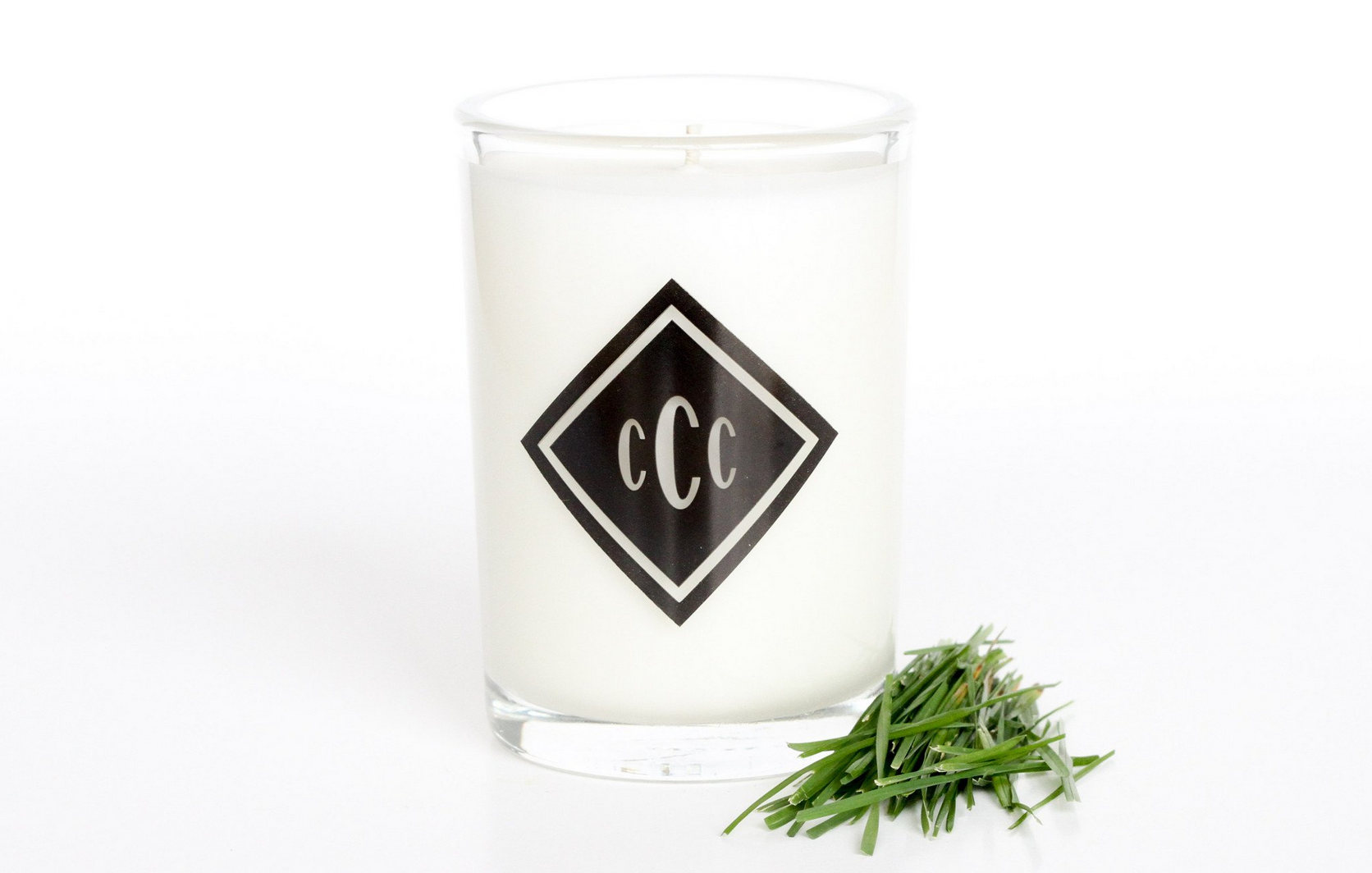 CCC grass candle