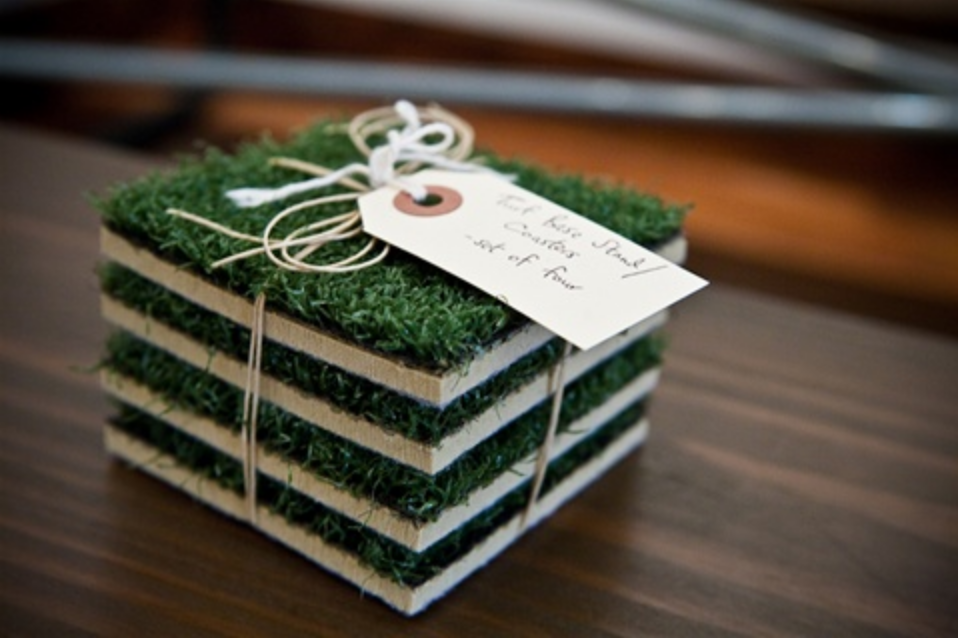 Turf coaster set