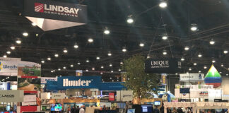Irrigation Show 2016 floor