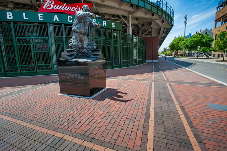 wrigley field paver project