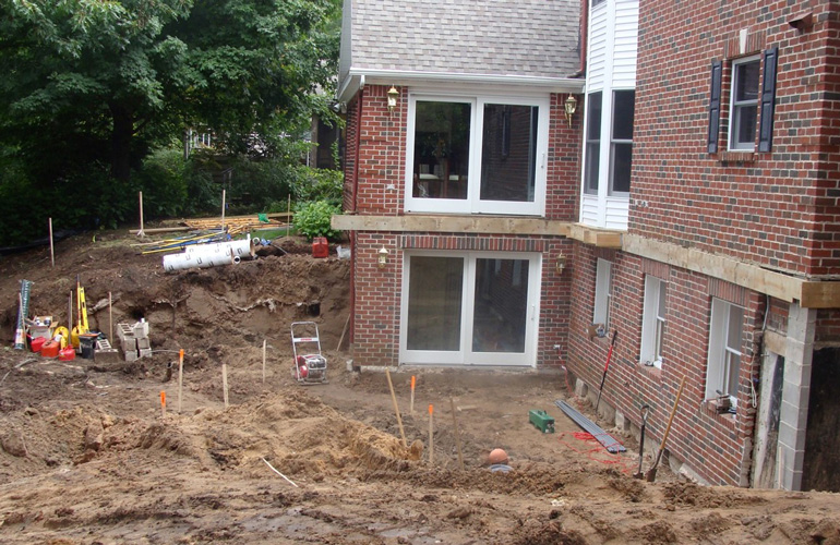 During installation Photo: Harder & Warner Landscape and Garden Center