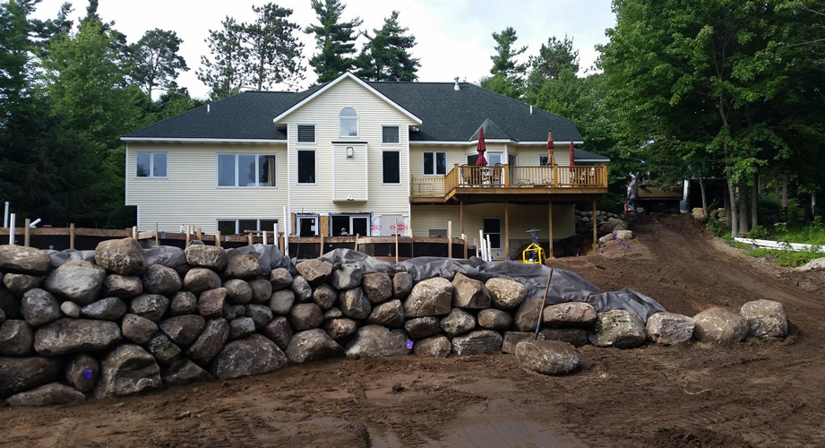 During the renovation Photo: Landscape Design Services, Inc.