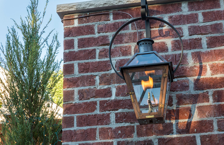 Bevolo gas lamps