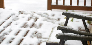 Ice Control for Wooden Decks