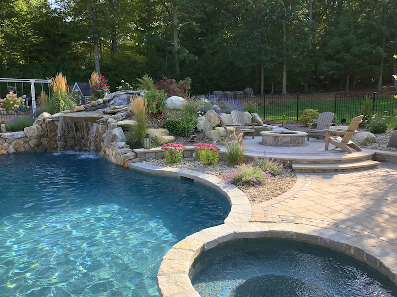 pool and patio