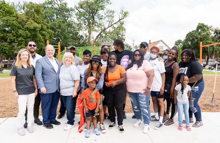 Detroit, Antonio McDuffy Park Makeover