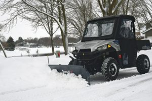 UTV Mid-Duty Plow And Drop Pro Spreaders, SnowEx