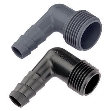 Hunter Spiral Barb Elbow