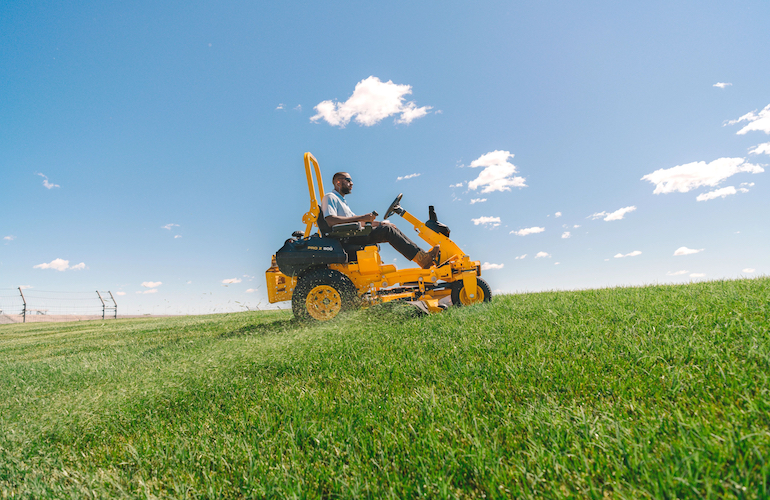 Cub Cadet the right mower