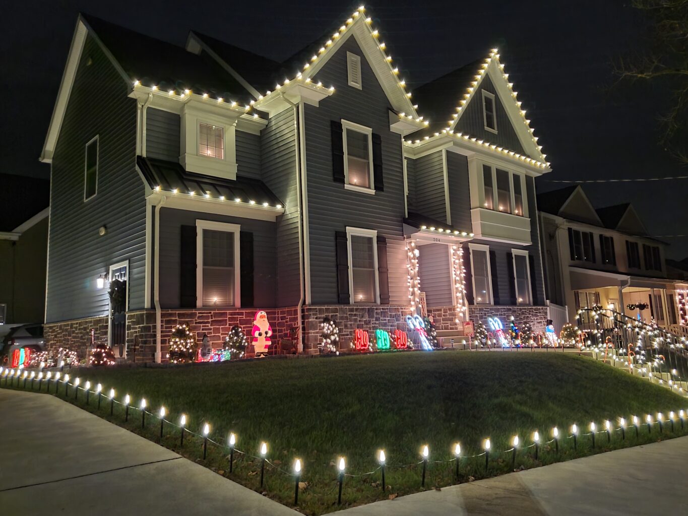 Christmas lights