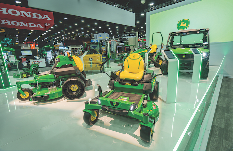 John Deere Green Industry equipment