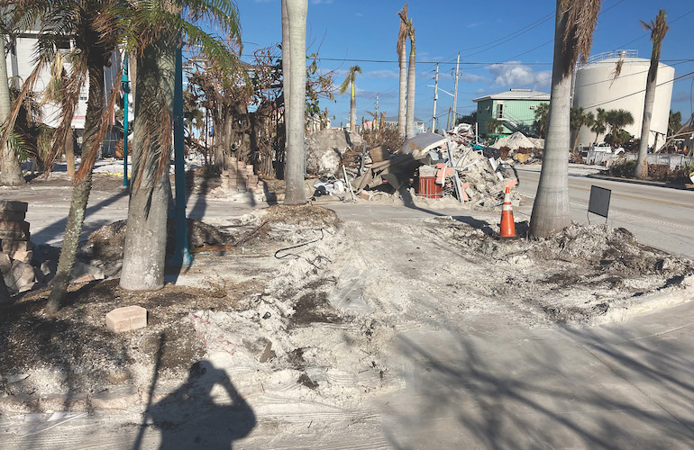Storm cleanup