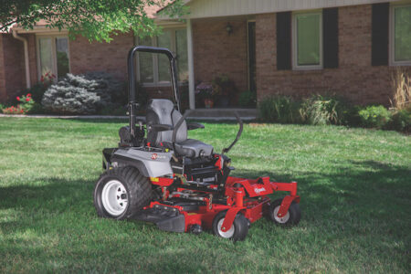 gas-powered mowers