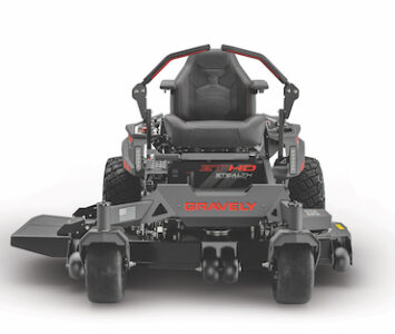 gas-powered mowers