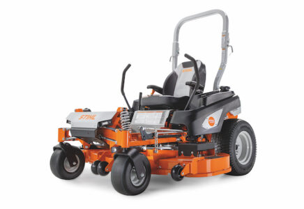 gas-powered mowers