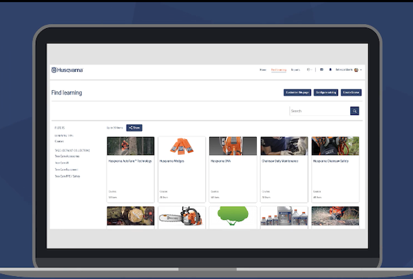 Husqvarna online learning