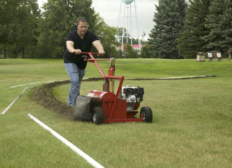 mini trencher