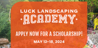 Luck Landscaping Academy, scholarship