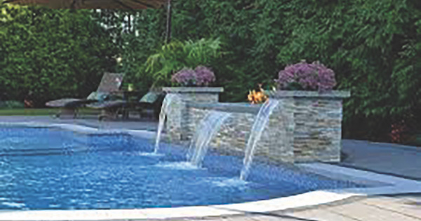 plants patio pool