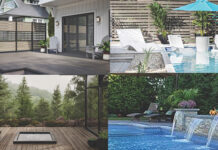 plants patio pool