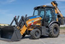 CASE Electric Backhoe