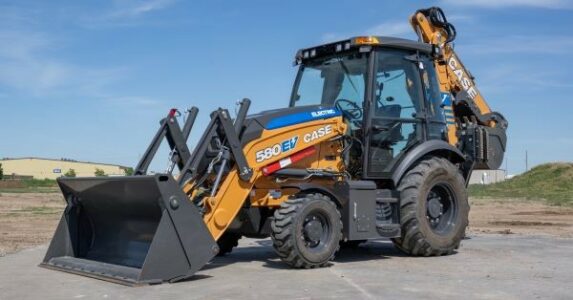 CASE Electric Backhoe