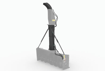 CAT Snow Blower Truck Chute